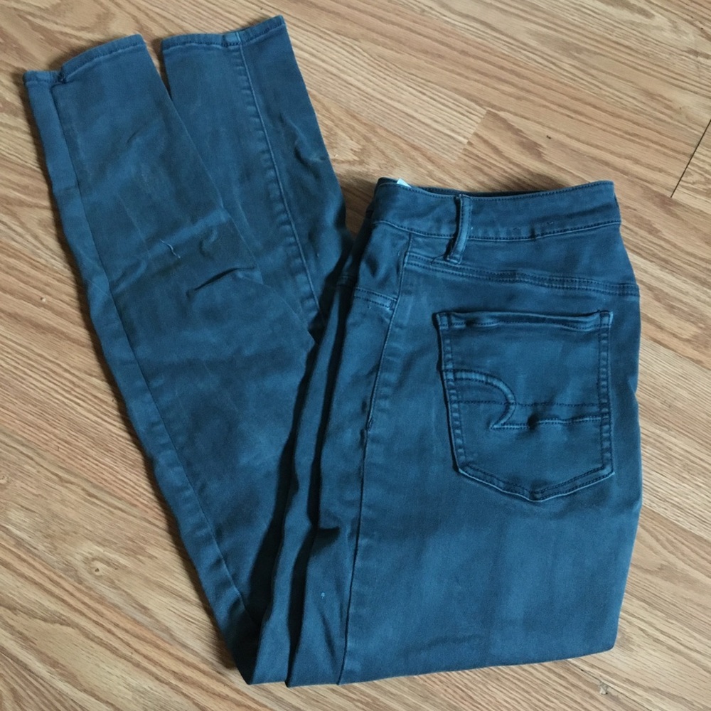 American Eagle sky high jeggings